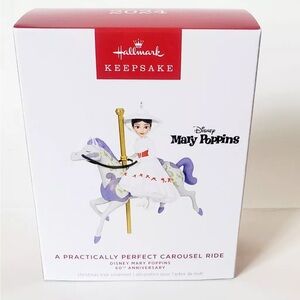 This Hallmark Keepsake 2024 Disney Mary Poppins A Practically Perfect Carousel